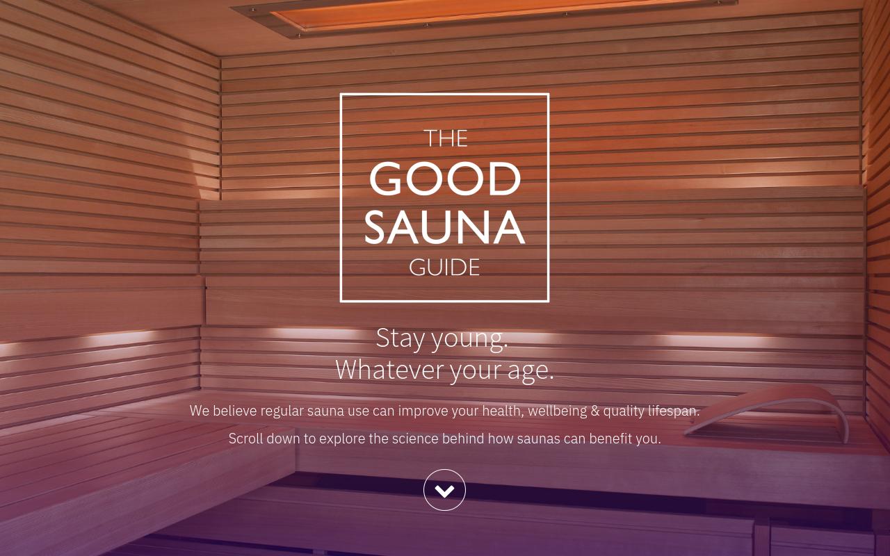 The Good Sauna Guide - Stay Young. Whatever Your Age.™